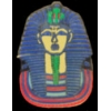 EGYPTIAN MOTIF COLOR PHARAOH HEAD PIN